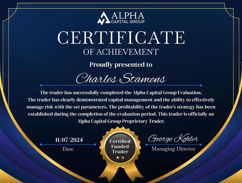 Alpha Capital Group - Charles Stamens